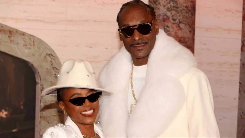 Laurie Holmond and Snoop Dogg