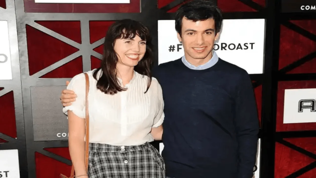 Sarah Ziolkowska and Nathan Fielder