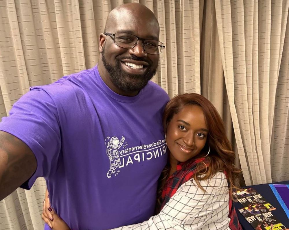 Arnetta Yardbourgh and Shaquille O'Neal